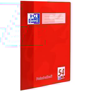 Vokabelheft Oxford, A4, 40 Blatt, Lineatur 54, blau