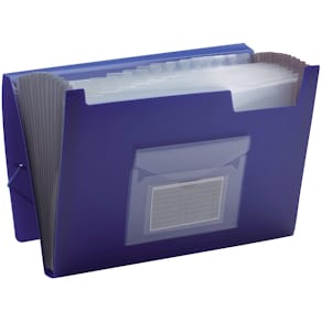 Fächertasche Q-Connect, blau