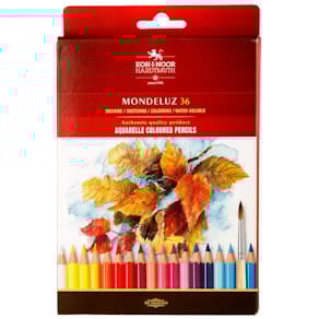 Aquarellfarbstifte Koh-i-noor Mondeluz, 36er Set