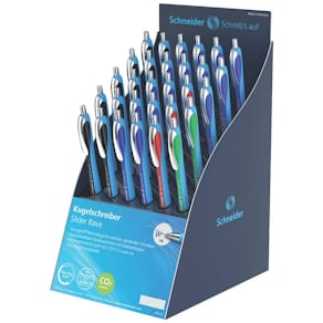 Kugelschreiber-Display Schneider Slider Rave XB, sortiert
