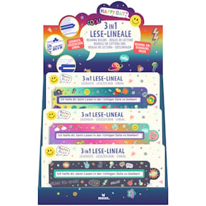 Lese-Lineal Moses. Verlag Happy Day, 3-in-1