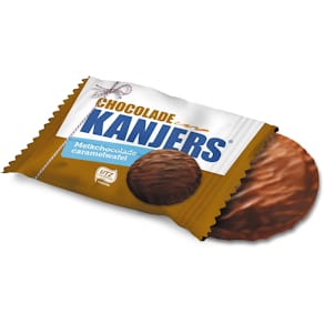 Chocoladewafel Kanjers Mini, individueel verpakt, 13,4 g