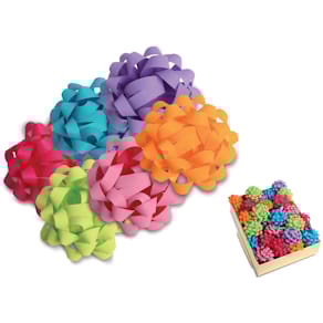 Geschenkrosette Kräftig matt, sortiert