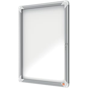 Glasskåp NOBO utomhusbruk magnetisk 4xA4