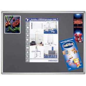 Moderatorentafel FRANKEN PRO, 150x100 cm, grau