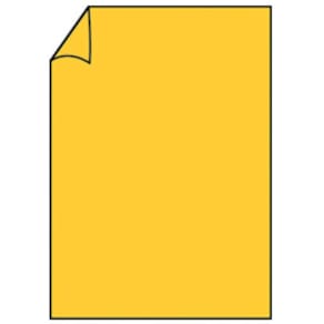Briefbogen Rössler Paperado, A4, 100 g, ocker