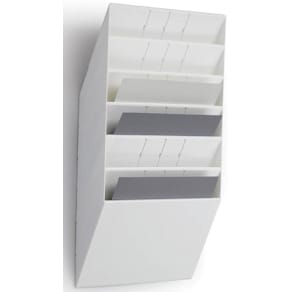 Folderhouder Durable Flexiboxx 6 A4 Landscape, wit
