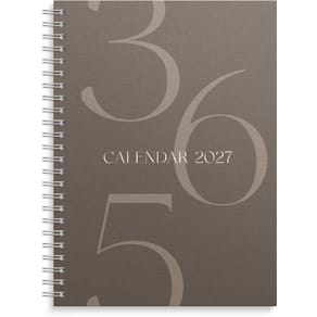 Kalender Business Story 2027 brun