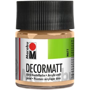 Acrylfarbe Marabu Decormatt, hautfarben, 50 ml