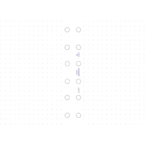 Pocket Anteckningsblad Dotted Vita