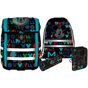 Schultaschenset McNeill Perfecto, Disney Mickey Mouse