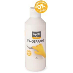 Fingerfärg CREALL 250ml vit