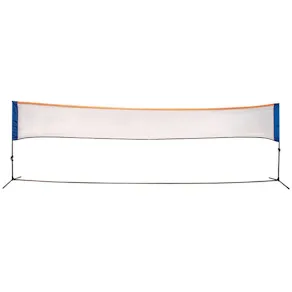 Badmintonnät portabelt, 5 x 1,55 m