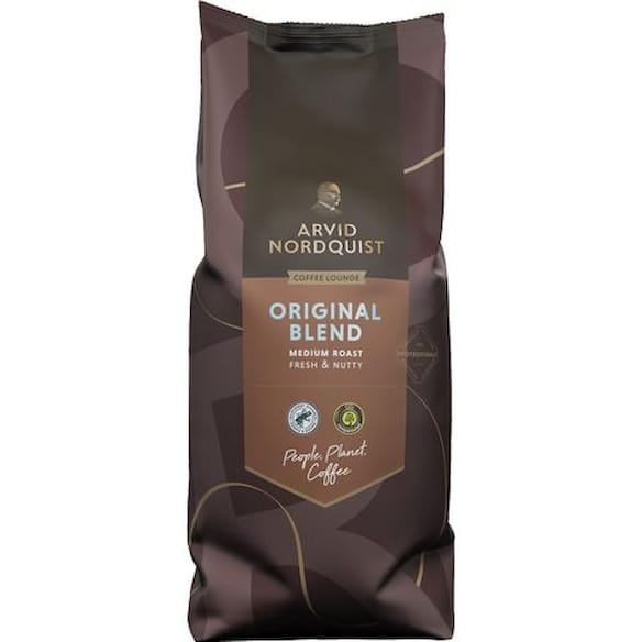 Kaffe Automatmalet Arvid Nordquist mellanrost Coffee Lounge Original Blend, 1kg