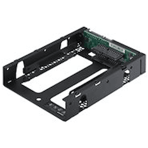 QNAP QDA-A2AR - Internt RAID-kabinett - 3.5" to 2 x 2.5" - RAID