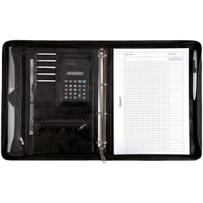 Ringbuchmappe Alassio MASSA, A4, schwarz