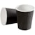 Kaffebæger ripple wall sort 12 oz (35 cl), 600 stk