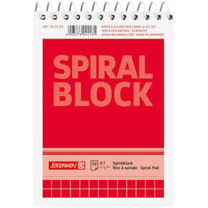 Spiralblock A7 60g 50 blad Rutat