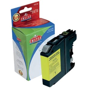 Tintenpatrone EMSTAR LC-223Y, gelb, ca. 550 Seiten