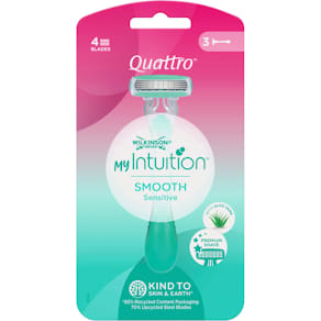 Einwegrasierer Wilkinson Quattro Smooth Sens., 3er