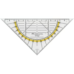 Geometriedreieck Faber-Castell, klein