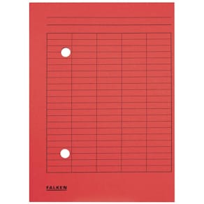 Umlaufmappe Falken, A4, rot