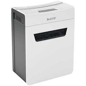 Aktenvernichter Leitz IQ Protect Premium 8X P-4, weiß