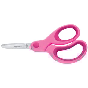 Bastelschere WESTCOTT Kids Softgrip, spitz, pink, 13 cm