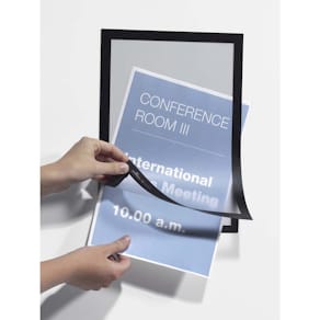 Inforamme Durable DURAFRAME A4, selvklæbende, sort, 2 stk