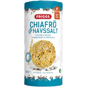 Majskakor ChiafröHavssalt 125g