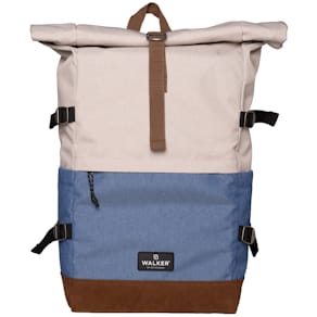 Schulrucksack Walker Concept Roll Up Two, popcorn/azure