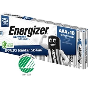 Batteri ENERGIZER Ultimate AAA, 10/FP