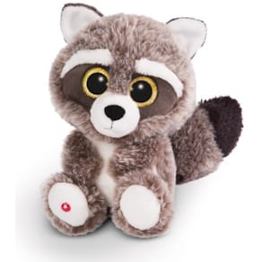 Plüschfigur NICI Waschbär Clooney, grau/weiß, 25 cm