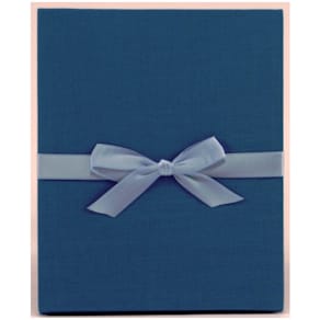 Einsteckalbum Goldbuch Linum Leporello, blau, 10 Fotos