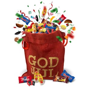 Godteri julesekk nissefavoritter 1400g