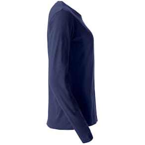 Trøye CLIQUE Basic-T dame XS marineblå
