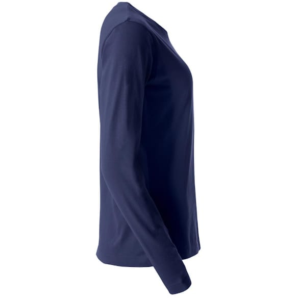Trøye CLIQUE Basic-T dame XS marineblå