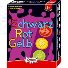 Kartenspiel AMIGO Schwarz Rot Gelb