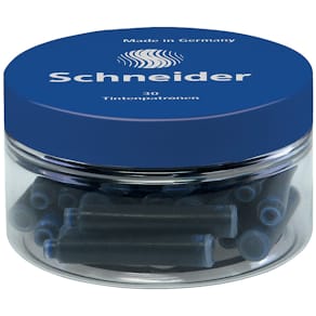 Tintenpatronen Schneider Standard, 30 Stück, königsblau