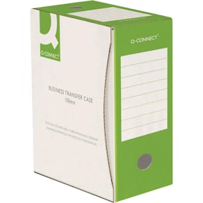 Archiefdoos Q-CONNECT, A4, rug 15 cm, karton 400 g/m²