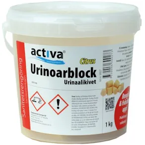 Urinoarblock ACTIVA Citron (ca 50st) 1kg