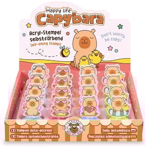 Kinderstempel TRENDHAUS Happy Life Capybara, sortiert