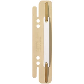 Heftstreifen Leitz einsteckbar, PVC, 25 Stück, sand