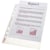 Plastficka ESSELTE A5 Premium Präglad 0.08mm, 100st