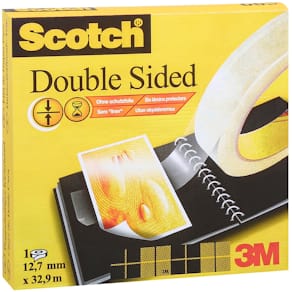 Dubbelhäftande Tejp Scotch 665, 12mm x 33m