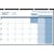 Planner Aurora Monthly, 2026, ringband, 2-talig, A4, 24 pagina's