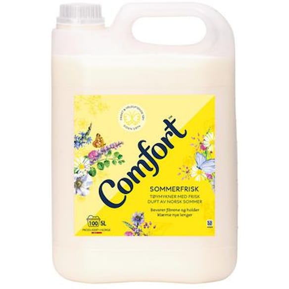 Tøymykner COMFORT Sommerfrisk 5L
