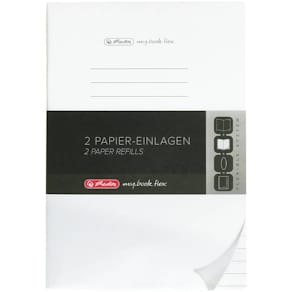 Ersatzeinlage Herlitz my.book flex, A4, 2x40 Blatt, liniert
