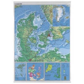 Plakat Naga Danmark 97 x 137 cm, assorteret