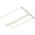 Archiefclip Pro Clip extra lang, wit, 100 stuks